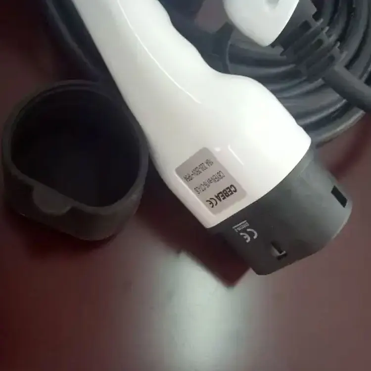 EV IEC 62196 -2 type 2 waterproof male  female cable plug connector