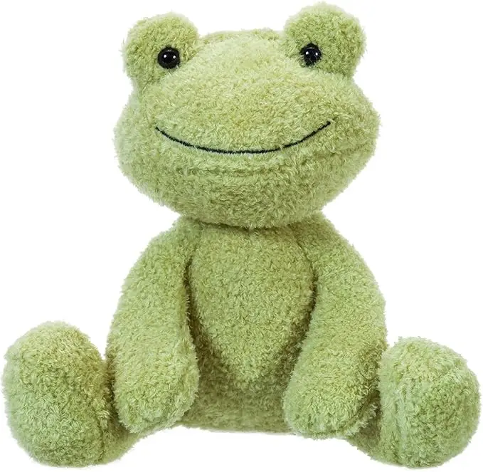 Petting Zoo Soft Frog stuffed animals/Customized Cartoon Frog Plush Toys/Custom Plush Stuffed Animal Toy Frog