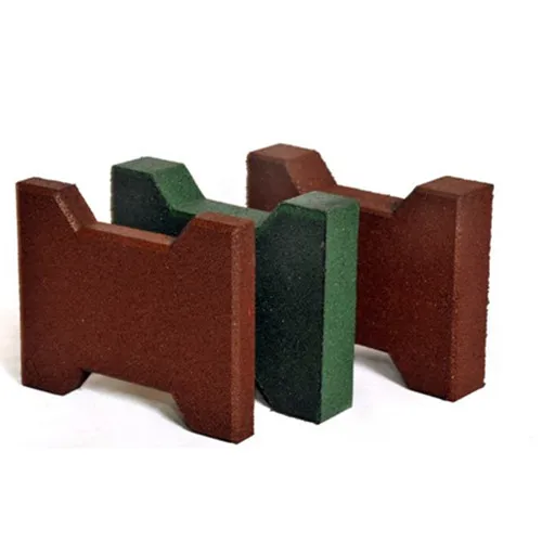 Horse Barn Dogbone Rubber Paver for Equestrian