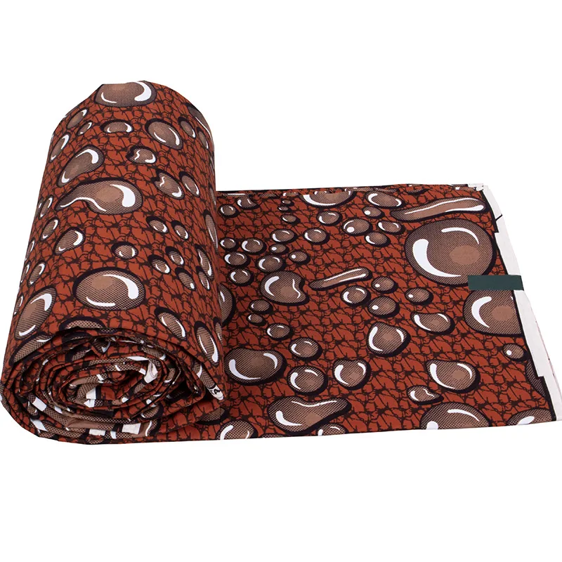 2021 New arrived women ankara wax printed fabric 6 yards 100% cotton super wax hollandais ankara fabric