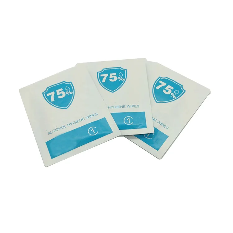 
 Влажные салфетки для чистки рук, одноразовая упаковка  