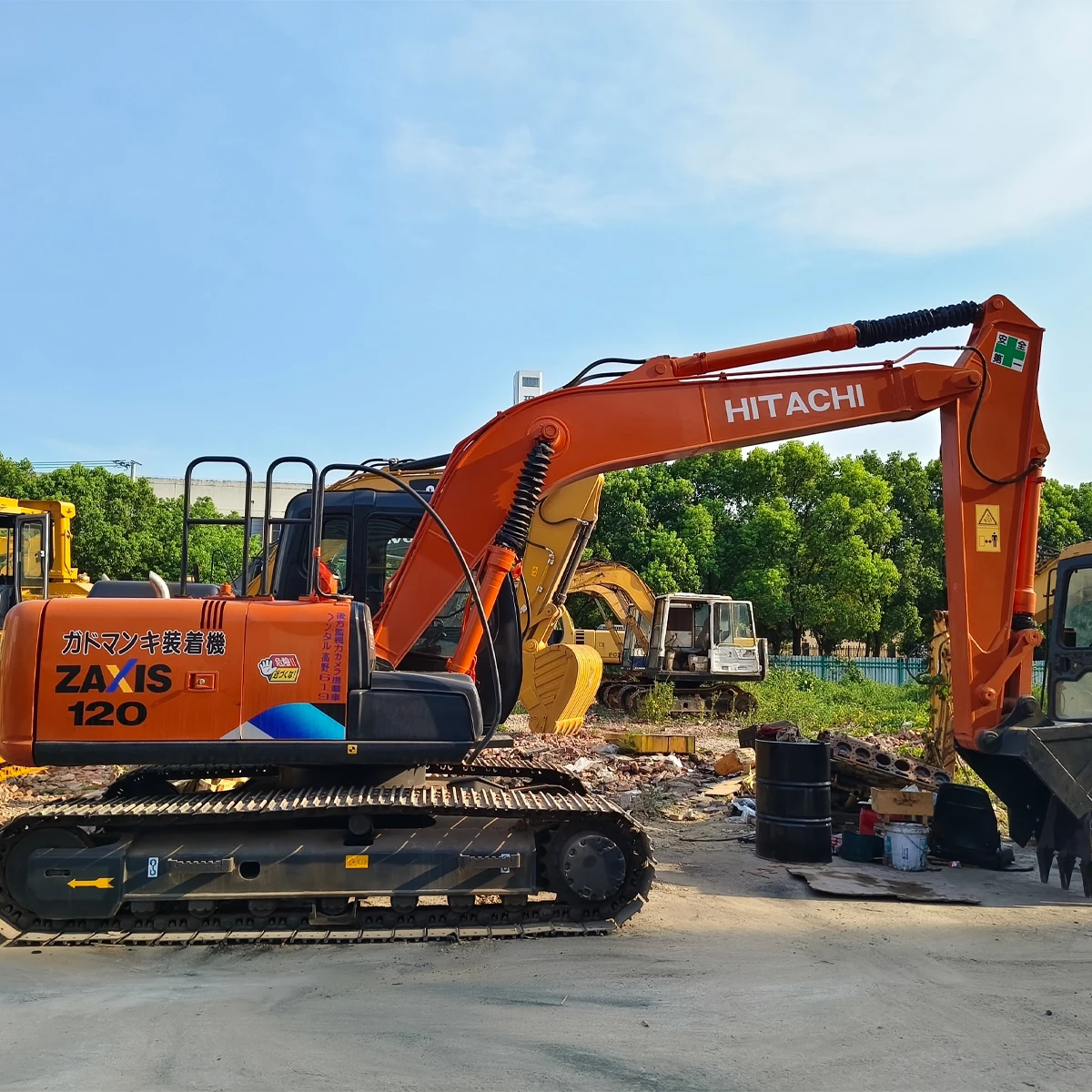 Almost New Hitachi zx120 zx200 zx210-3g zx130 excavator for hot sale