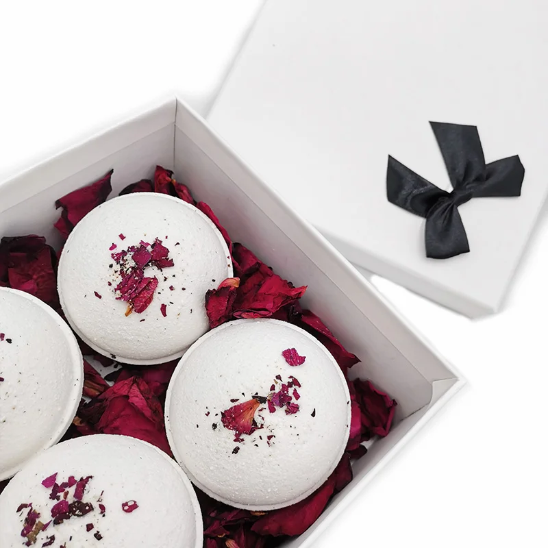 
High Quality Cruely Free Pure Natural Vegan Organic Handmade Bath Bombs gift set 