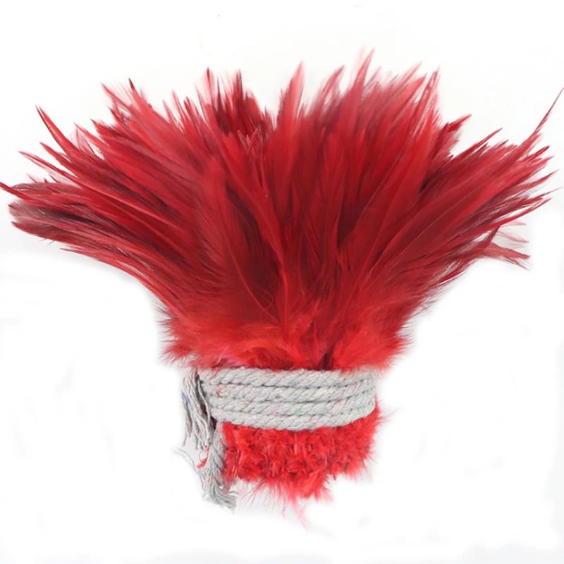 Wholesale Custom Color 5-6 inch Rooster Saddle Hackle Feathers Bundle Soft Feathers