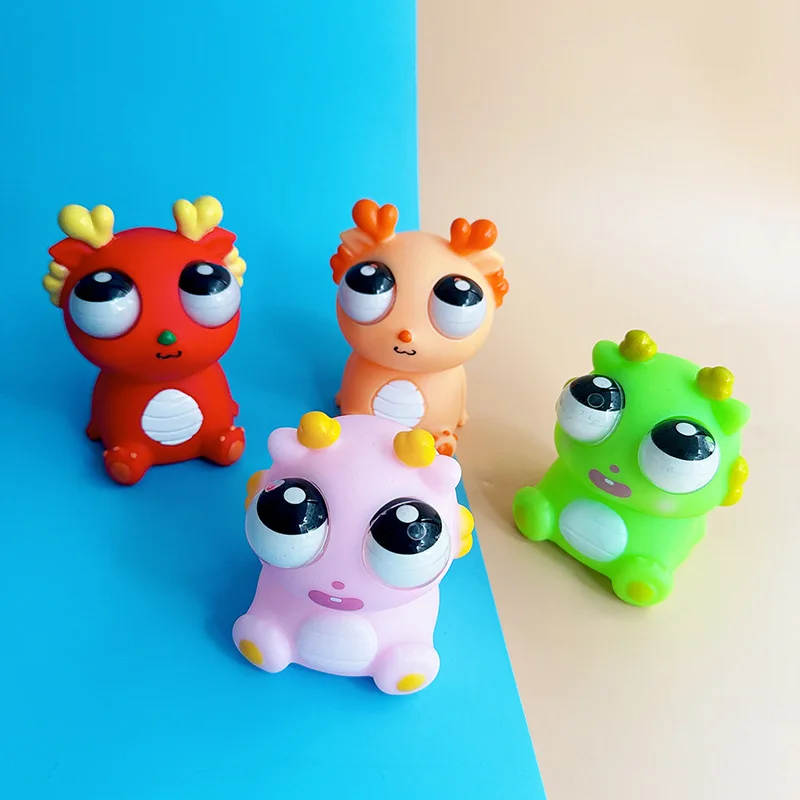 Dragon Eye Boom Squishy Squeeze Toys Dinosaur Decompression Fidget Spinners Toy Creative Boom Dinosaur Dragon Funny Toys