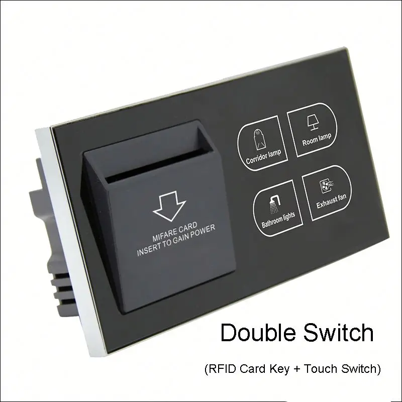 40A RF Card  Energy Saving Switch With Touch Switch