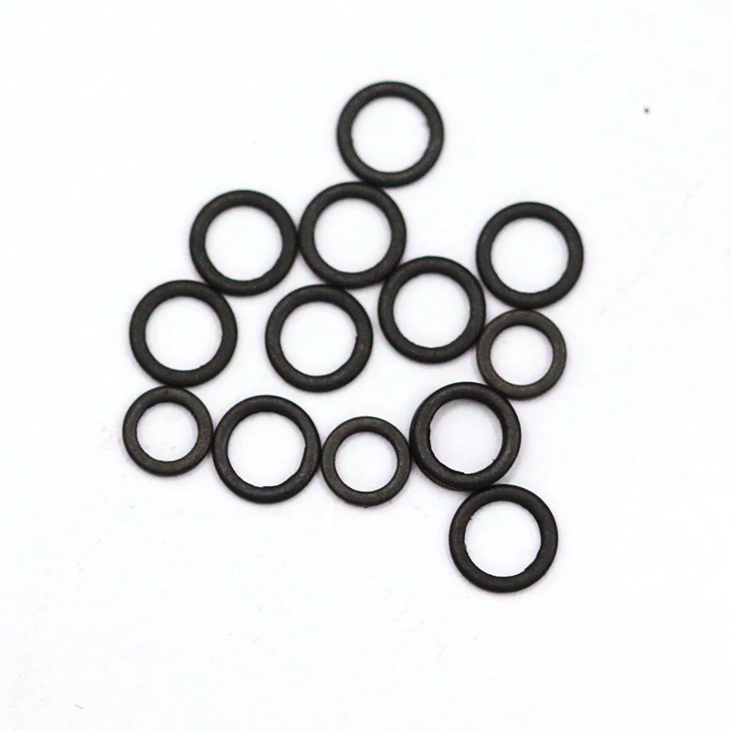 Round Rig Rings Carp Fishing Tackle Quick Change Matt Black Fishing Rigs O Rings