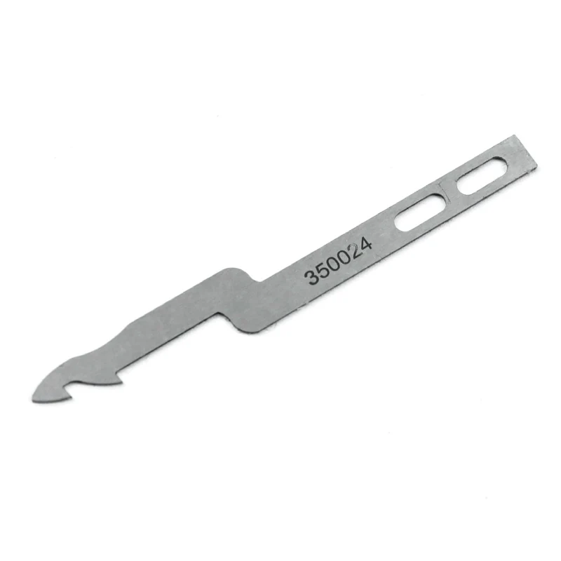 350024 350018-91 KE328 Movable & Fixed Knife for Pegasus W500/UT W562/UT W762/UT W1500/UT Coverstitch Sewing Machine Parts Blade