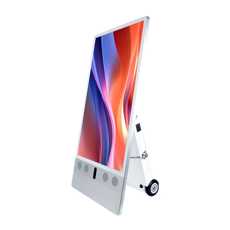 battery powered outdoor lcd digital signage player outdoor digital signage on wheels 55inch outdoor digital signage