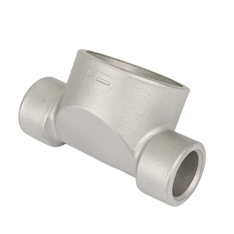 Stainless steel precision cast water meter shell , CNC casting parts