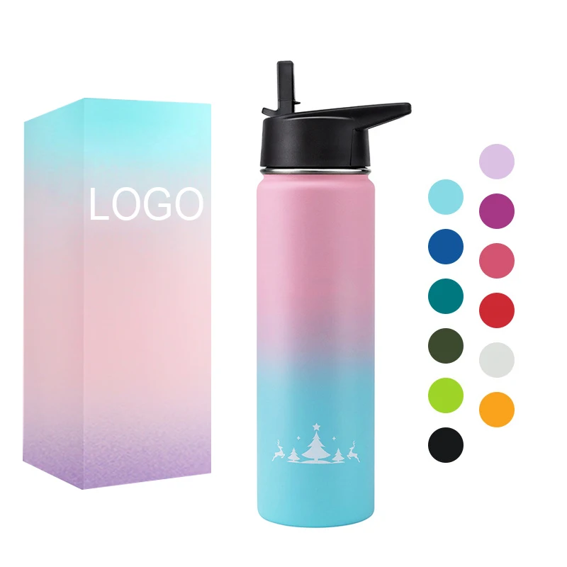 Hot Selling Stainless Steel Hot and Cool Water Bottle Insulated Flask Cheap Price In Bulk with Custom Logo Printing
