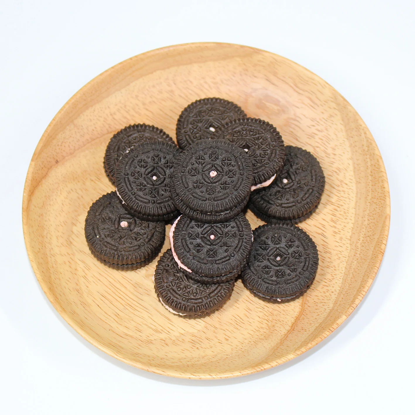 Delicious 26g biscuit and cookie vinilla strawberry sandwich cream biscuit wholesale mini cracker from China