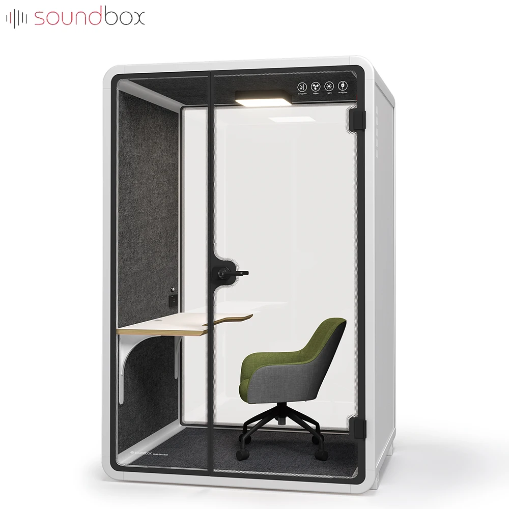 Soundbox silent open office pod soundproof movable phone booth