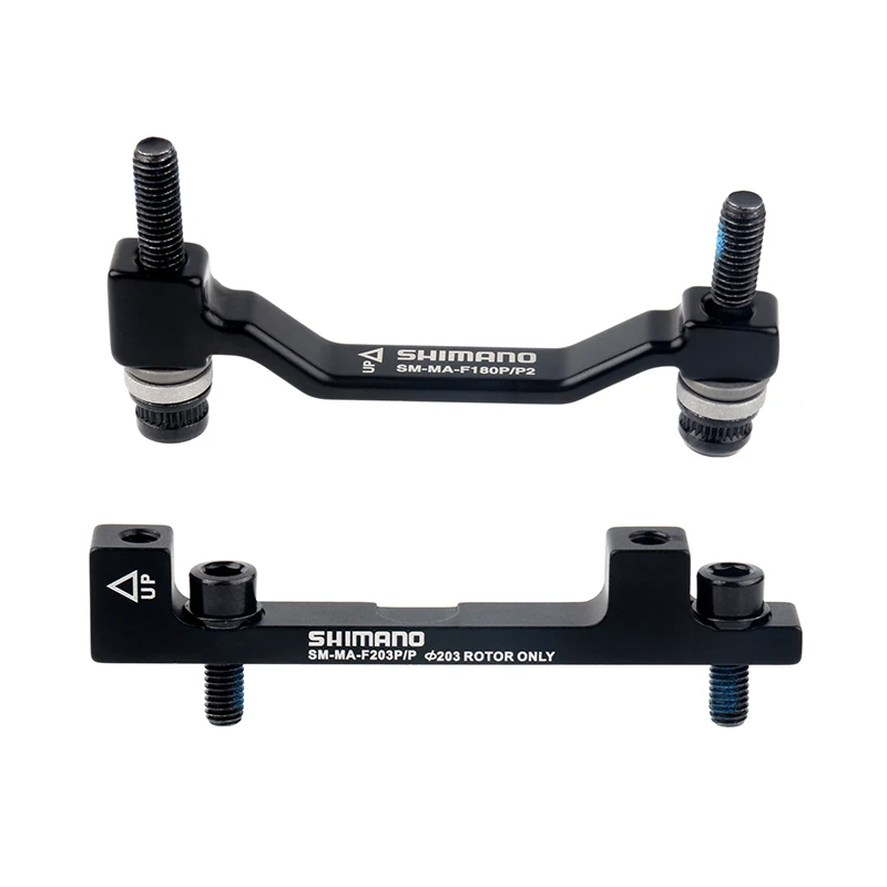SHIMANO SMN MTB Hydraulic Disc Brake Adapter PM A 180/203mm MTB Bike Ultra Light Brake Disc Adapter for 180 203mm Rotor Adapter