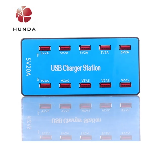  Беспроводное зарядное устройство с несколькими USB-портами 80 Вт 20