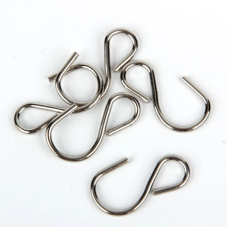 S-образная вешалка крючок для ванной объемные металлические закрытые s-образные