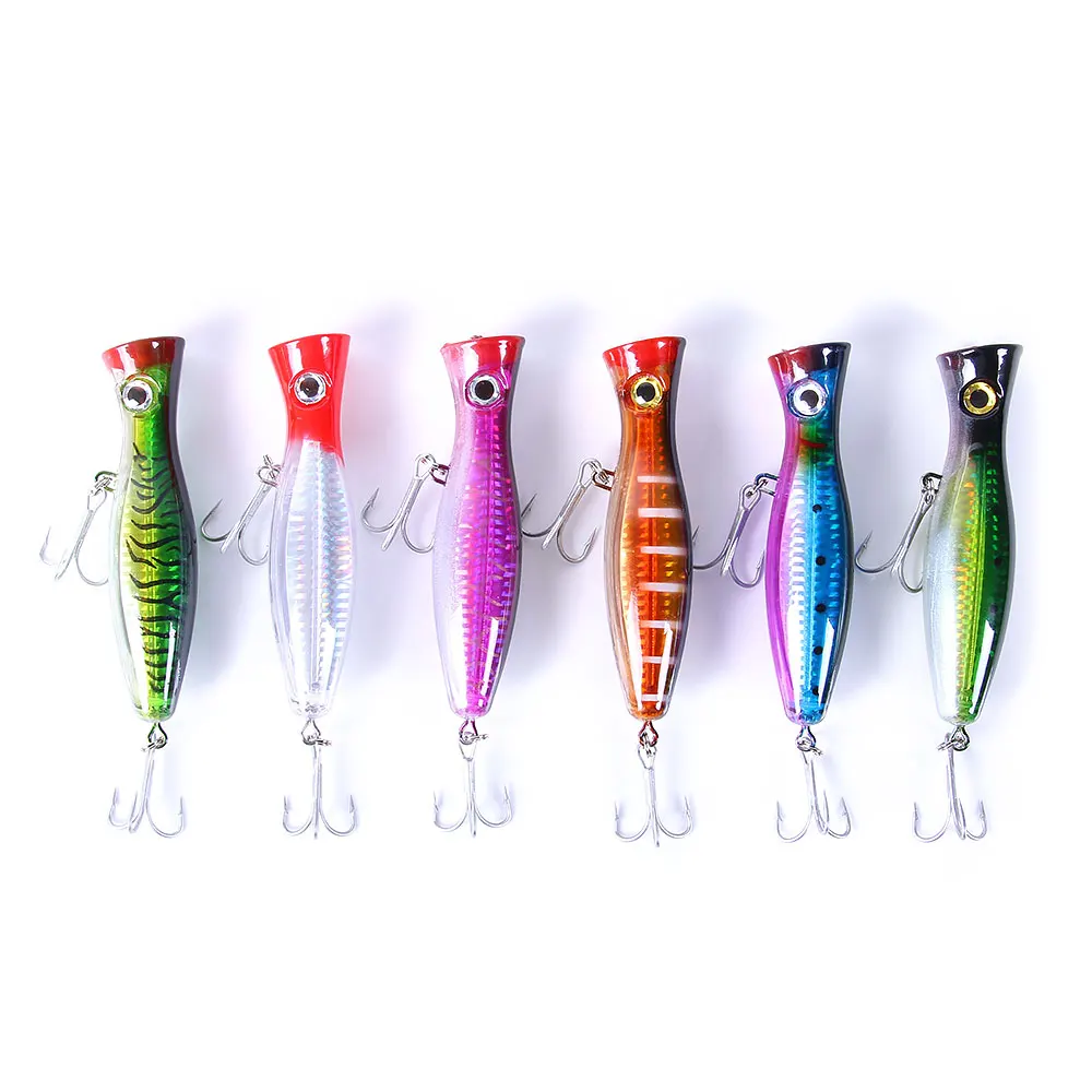 Wholesale 13cm 43g ABS Hard Plastic Big Popper Fishing Lures