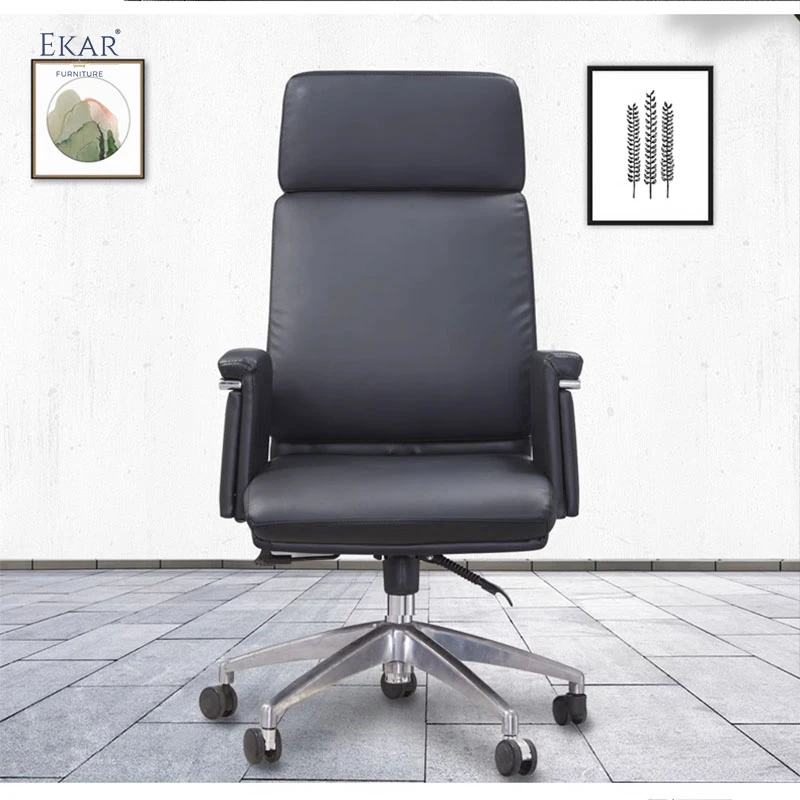 Italian Import Top Layer Leather Office Chair