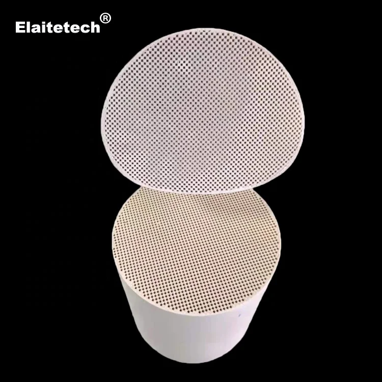 Construction machine catalytic diesel engine wall flow smoke particulate filter DPF