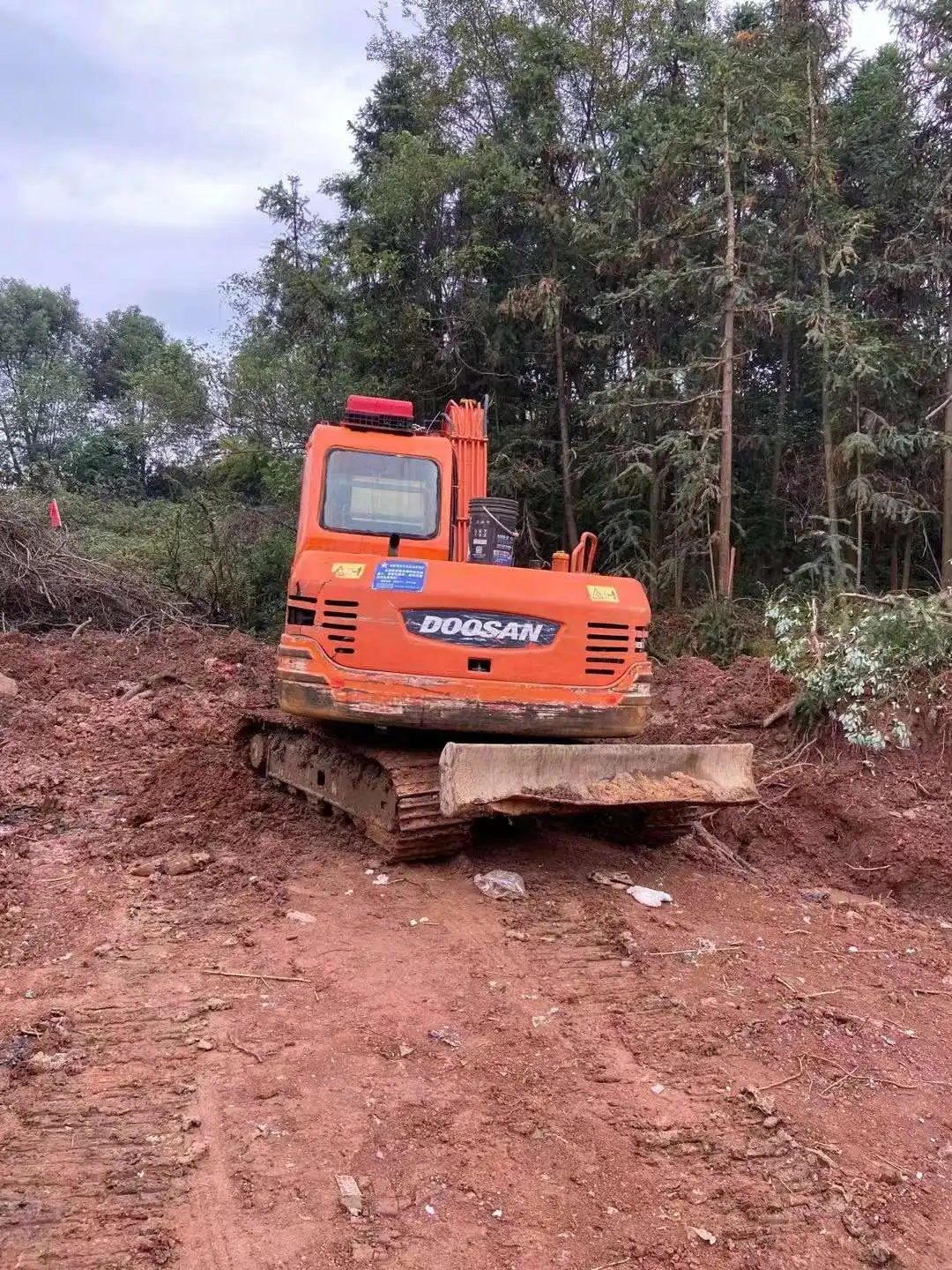 Good condition used excavator 8 ton dh80-7 dh80 gold doosan excavator crawler used excavator for sale