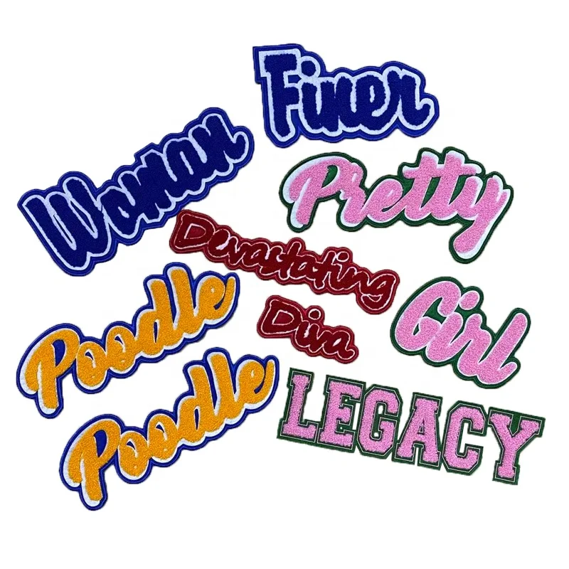 Sigma gamma rho 1922 patches custom embroidery chenille Fraternity Sorority Greek Letters Patches