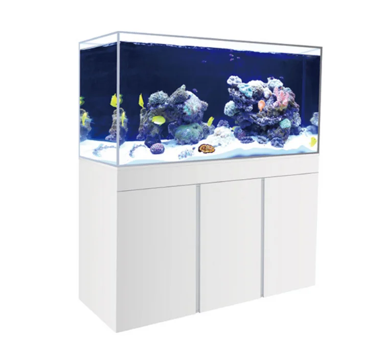 China supplier customized fish acrylic aquarium large marine aquarium fish tanks with cabinet.