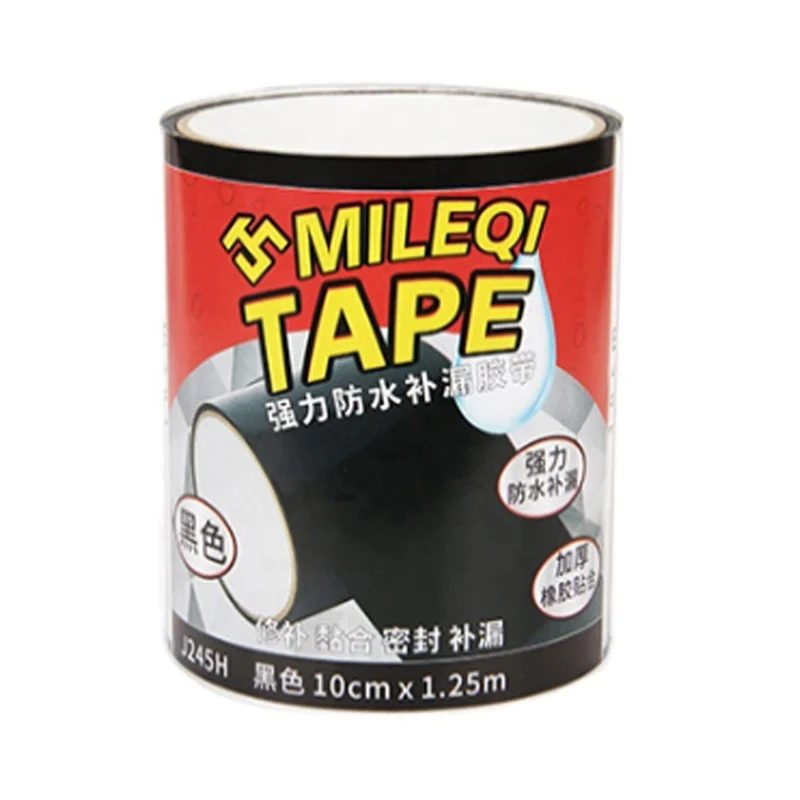 
Leakage Repair Waterproof Tape Super sticky self adhesive pvc sealing sealant water leakage tape for pipeline or plastic bucket 