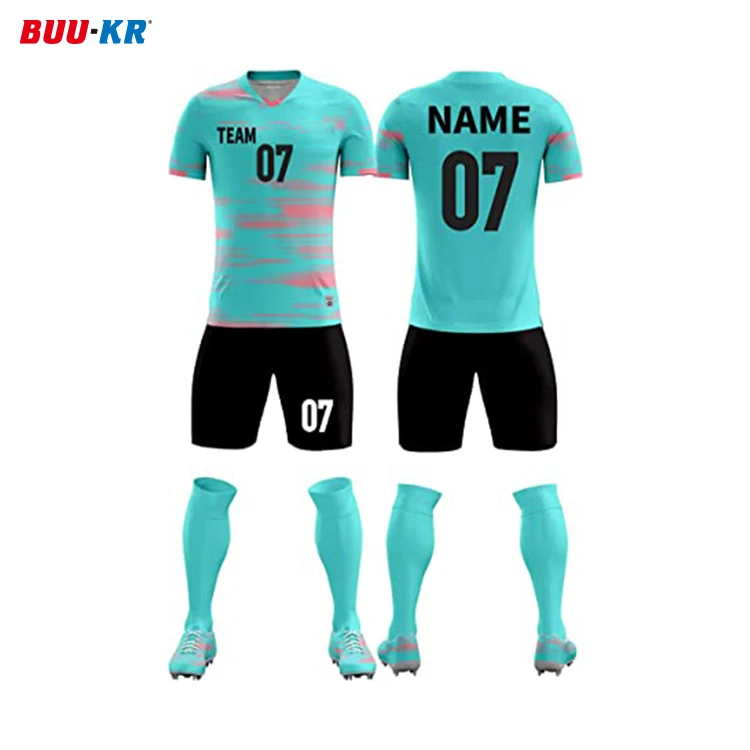 Buker College Germany Vintage France Custom Design Thailand Uniform 22/23 Europe Black And White Football Jersey