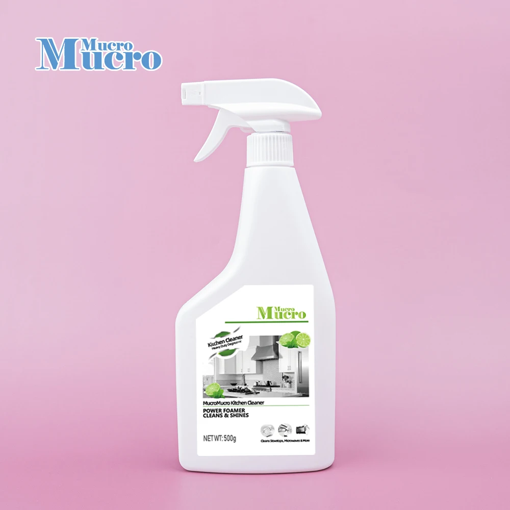 Professional Industrial Kitchen Spray Cleaner And Degreaser Antibacterial All Purpose Cleaning Spray Kitchens Countertops Ovens