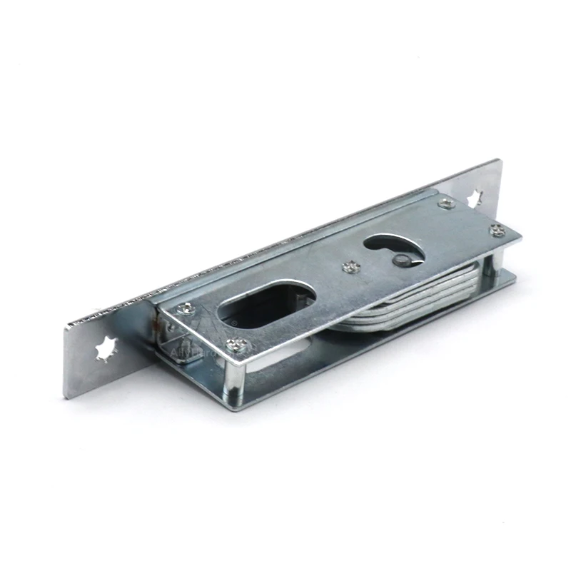 Cheap price mortise small sliding door hook latch lock