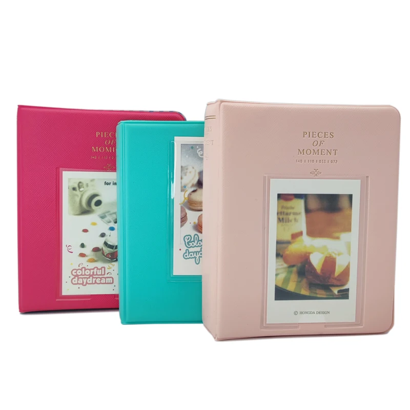 Wholesale High Quality Custom colorful PVC cover instax mini photo album