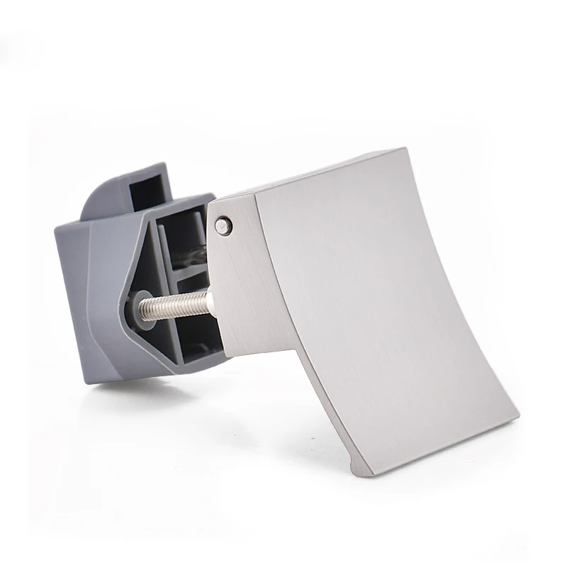 P07 brushed nickel RV lock traction handle