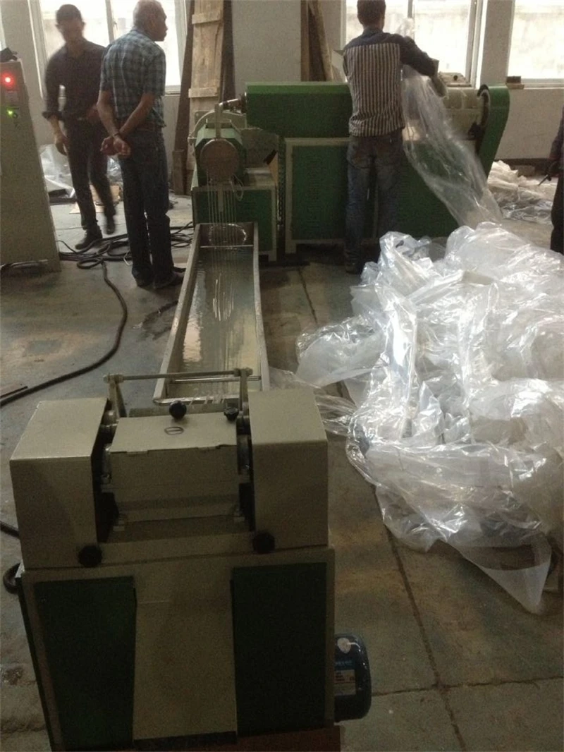  Hot sale plastic film bag electric control dry-wet waste pe/pp grain granules making machine