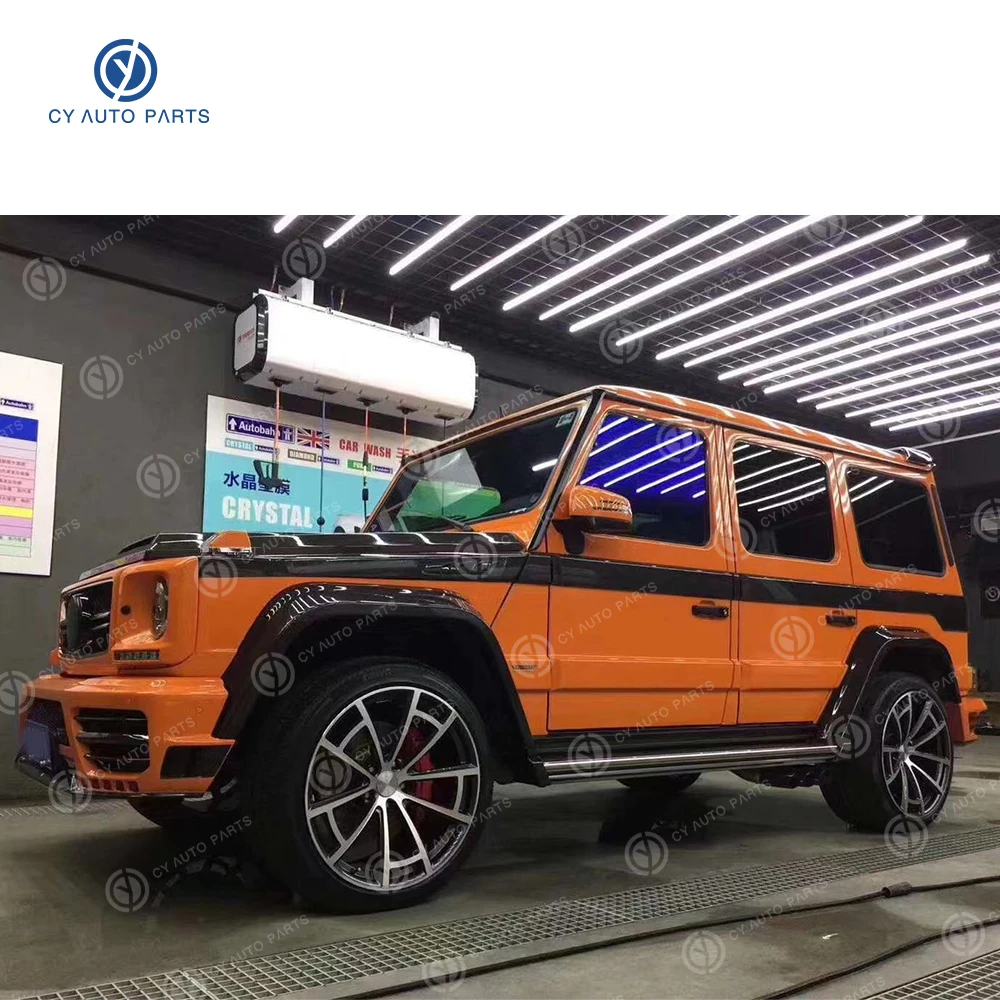 Для Mercedes-Benz G Class W463 G350 G500 G55 G63 из углеродного волокна Модернизированный стиль MSY полный