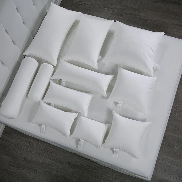 Luxury Hilton Hotel Pillow Insert Goose Down Pillow for Hotel