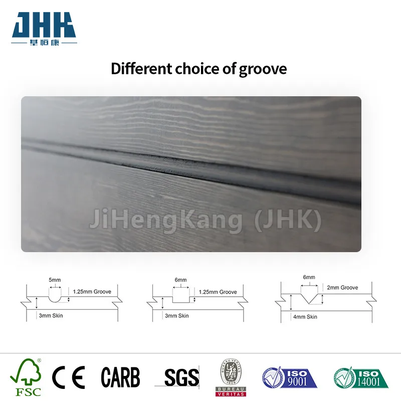 JHK-- Teak Ply Wood Door Designs Contemporary Solid Wooden Interior