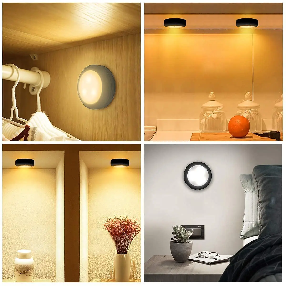 Remote lamp adjustable lighting LED remote control cabinet lamp