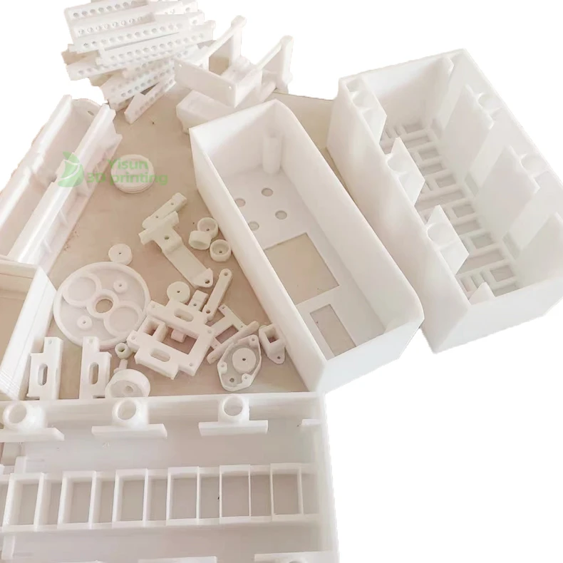 High strength MJF 3D printed PA12 nylon 3D printed fast prototype car parts small batch products