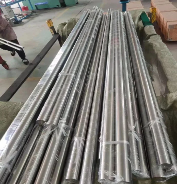 China Manufacturer GR3 GR5 GR5 ELI TA4 TA7 ASME SB-348/ASTM B348 Hot rolled 2.0mm 2.5mm Titanium Alloy Rod