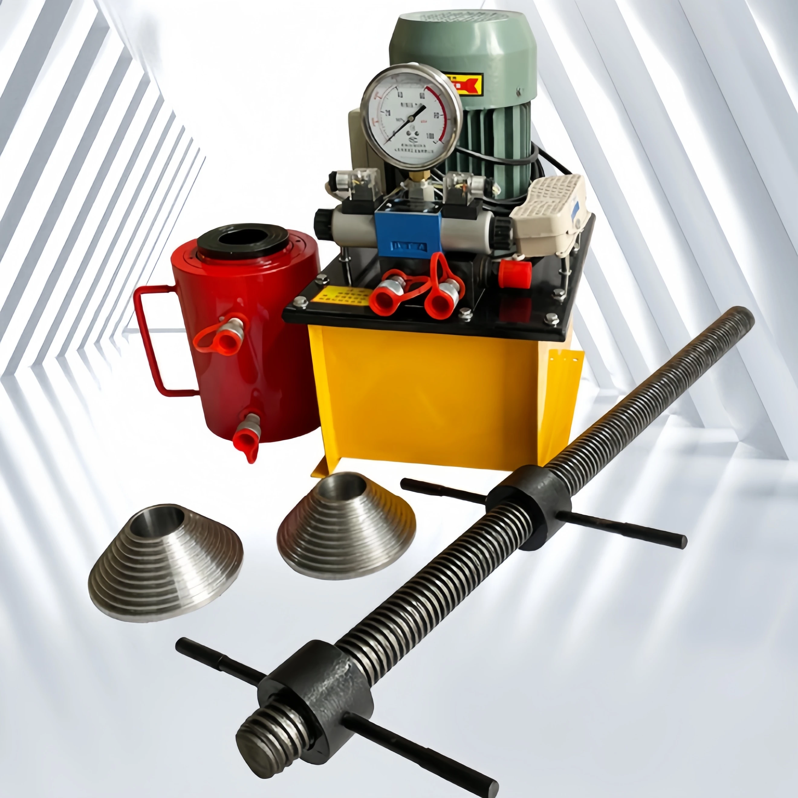 Easy Handling 2 in 1 Portable Track Pin Press and Bush Press for Excavator Chain Replacing Job