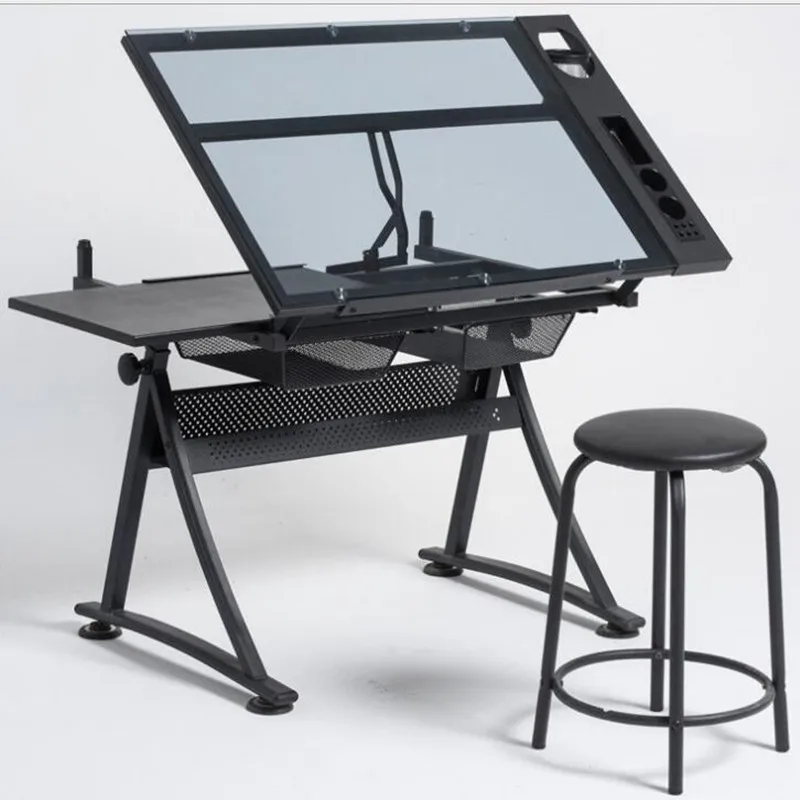 Studio Office Drafting Table Art Drawing Adjustable Craft Station
