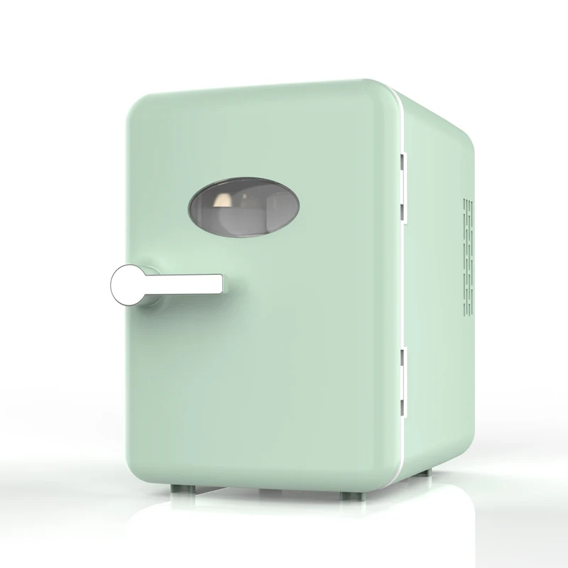 4L Portable Makeup  Skincare Fridge  Mini  Beauty Fridge Personal Skincare Makeup Storage  Fridge  Cooler With Handle