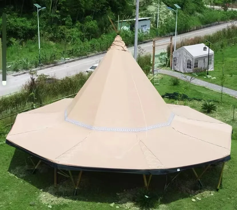 Открытый водонепроницаемый тент роскошный свадебный тент Glamping Safari палатка для семейного кемпинга