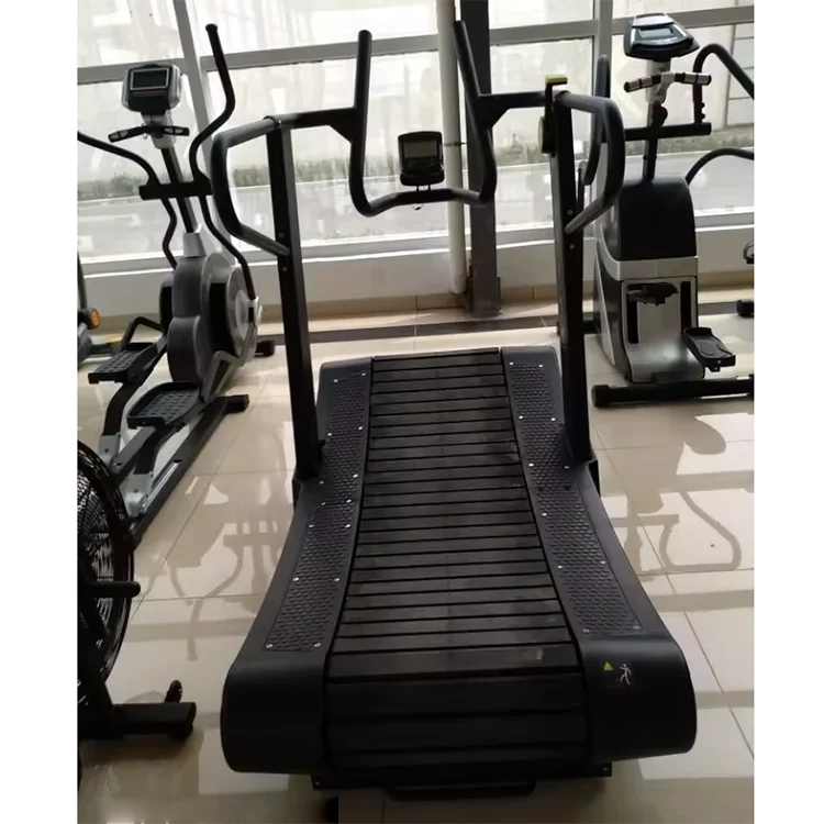 Hot sell air runner treadmill running machine woodway Curved treadmill wholesale commercial fitness running unpowered treadmill