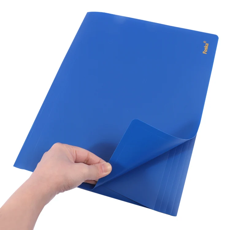 Foska High Quality Plastic Folder A4 Size Decorative Expanding Stationery File Organization with Elastic Closure