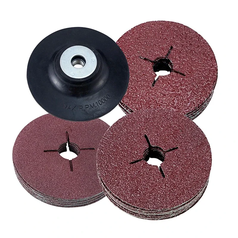 Abrasive Tools Grinding Fiber Wheel Sanding Fiber Disc Abrasive Grinding Round Fiber Disc