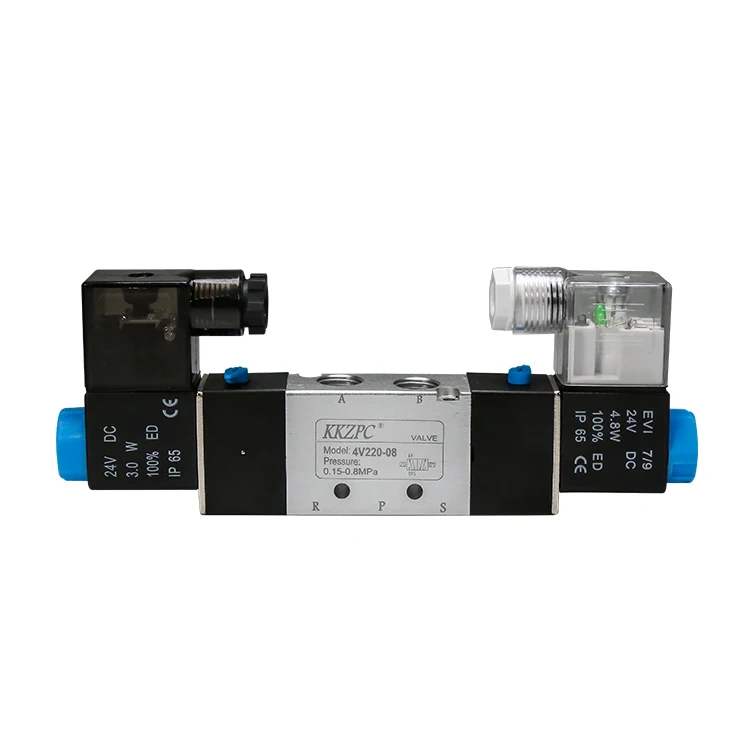4V220-08 airtac solenoid valve pneumatic solenoid valve AC220V factory DC24V N/A Electronic Components