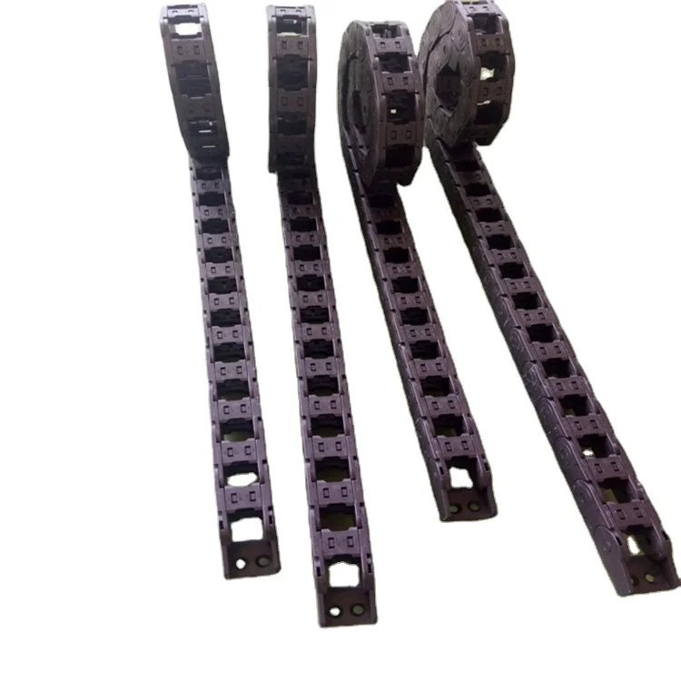Easy to install accessories Nylon cable Drag chain for CNC machine Tools