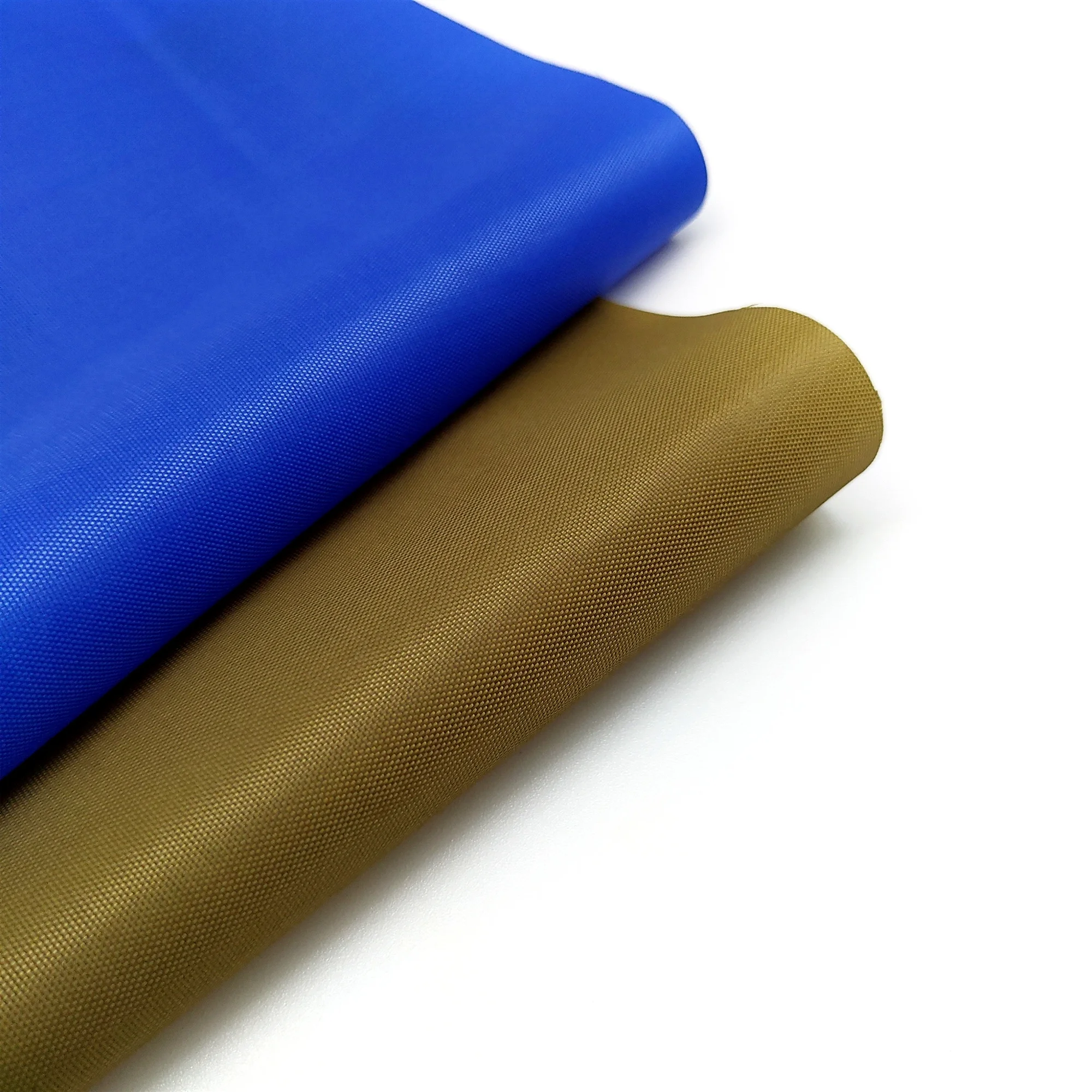 High quality plain woven pu coating oxford 210D  200d polyester bag lining tent fabric