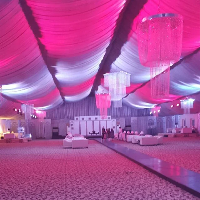 400 People Wedding Decoration Pakistani Marquee Reception Tents For Sale